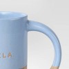 14oz Stoneware Abuela Mug Blue - Room Essentials™ - 3 of 3