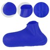 Unique Bargains Silicone Shoes Covers Rain Boots Reusable Rain Shoe Covers Non-Slip 1 Pair - 3 of 4