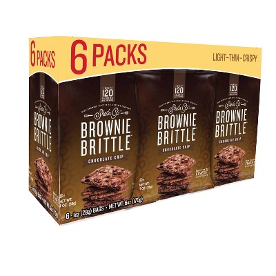 Sheila G's Brownie Brittle, Chocolate Chip, Thin & Crunchy Cookies - 6oz/6ct