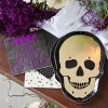 Jollity & Co. - Gold Skull Dinner Plates - Pack of 8 Paper Plates - 3 of 3