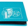 Monster 4-Pocket Trading Card Album - 20 Side-Loading Theft-Deterrent Padded Pages - Holds 160 Yu-Gi-Oh, MTG, Pokémon & Sports Cards - Holofoil Aqua - 3 of 4