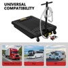Oil Drain Pan 18 Gallon Tank, Low Profile Large Capacity Oil Change Pan, Foldable Hand, with Pump - 4 of 4