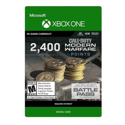 Call Of Duty Modern Warfare 2 400 Points Xbox One Digital Target