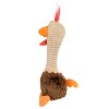TrustyPup Long Neck Rowdy Rooster with Chew Guard Dog Toy - 3 of 4