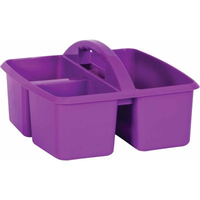 Teacher Created Resources Purple Plastic Storage Caddy (Pack of 6)