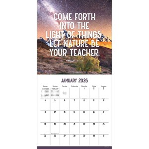 TF Publishing 13.5"x14.5" 2026 The Great Outdoors Wall Calendar - 1 of 4