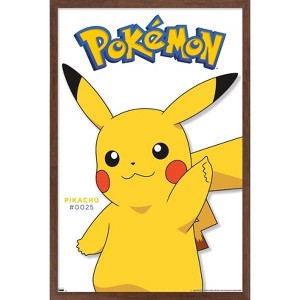 Trends International Pokémon - Pikachu Feature Series Framed Wall Poster Prints - 1 of 4
