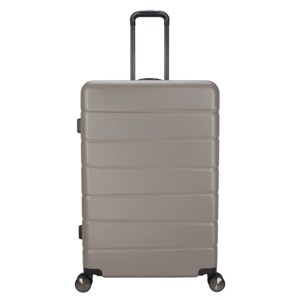 Skyline Hardside Large Checked Spinner Suitcase - 1 of 4