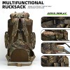 100L Camping Hiking Backpack Molle Rucksack Military Camping Backpacking Daypack - 4 of 4