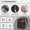 40L Water-Resistant Carry On Backpack, USB Charging Port, Fits 15.6/17.3 Inch Laptop - 3 of 4