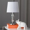 Crescendo Tiered Crystal Lamp - 16 Inch Height - LIT4127 - Clear/White - Safavieh - 2 of 4