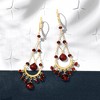 Ross-Simons 22.00 ct. t.w. Garnet Chandelier Earrings in 14kt Yellow Gold - 4 of 4