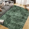 Fulvari Washable Rugs for Living Room Area Rug Soft Living Room Rug Carpet-Rugs for Bedroom Vintage Oriental Floral Dining Room Non Slip - 3 of 4