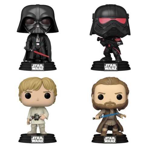 Funko 4 Pack Star Wars: Darth Vader, Purge Trooper, Luke Skywalker, Obi 