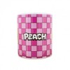 Adult Super Mario Bros. Princess Peach Checkered 11 oz. Ceramic Mug - 2 of 2