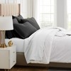 Southshore Fine Living, Vilano Collection Set of 4 Pillowcases Ultra-Soft Brushed microfiber - 4 of 4