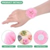 Unique Bargains Mesh Fabric Rhinestone Pearl Chiffon Flowers 2.17 x 2.17 Inch - 2 of 4