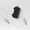 20ct Milky Iridescent Plastic Bat Halloween Indoor Outdoor Novelty Dewdrop String Light with Purple LEDs - Hyde and EEK! Boutique™ - 4 of 4