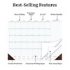 TF Publishing 22.5"x17.5" 2026 Professional Large Desk Pad Monthly Blotter Calendar - 3 of 4
