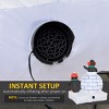 ChicFurnit Inflatable Holiday Decorations 5FT Christmas Penguins with a Scarf Inflatable Decoration for Holiday Yard Display, White, 47.3"*33.5"*59" - 4 of 4