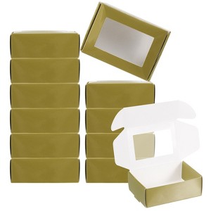 Unique Bargains Homemade DIY Craft Paper Soap Boxes with PVC Window 30 Pcs - 1 of 4