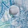 Design Imports  Blue Watercolor Paisley Print Outdoor Tablecloth With Zipper 60X120 - 3 of 4