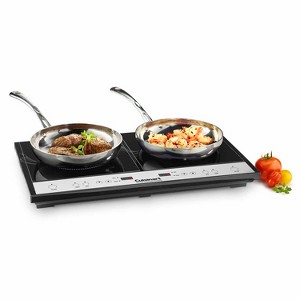 Cuisinart ICT-60FR Double Induction Cooktop, Black - Certified Refurbished - 1 of 4