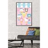 Trends International Hello Kitty and Friends: 24 Ice Cream Parlor - Group Framed Wall Poster Prints - 2 of 4