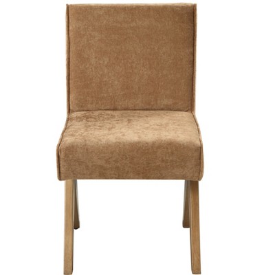 GDFStudio Gilmanton Contemporary Upholstered Dining Chairs with Padded Seat and Back (Set of 2)