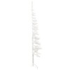vidaXL Slim Artificial Half Christmas Tree with Stand White 5 ft - 3 of 4