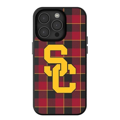 Keyscaper NCAA Plaid MagSafe Compatible Cell Phone Case for iPhone 16 Plus