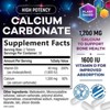Calcium 1200mg with Vitamin D3 Supplement for Strong Bones & Muscle Support - 60 Tablets;120 Tablets;180 Tablets;240 Tablets - 2 of 4