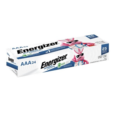 Energizer Ultimate Lithium AAA Batteries - Lithium Battery