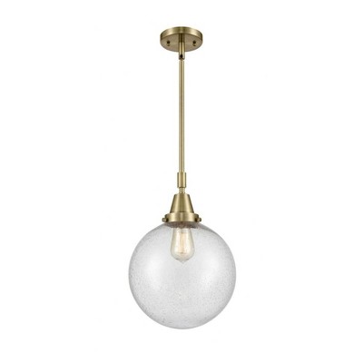 Beacon - 1 Light Stem Hung Mini Pendant In Industrial Style-14.13 Inches Tall and 10 Inches Wide