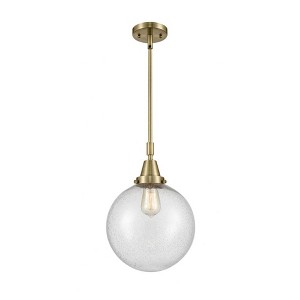 Beacon - 1 Light Stem Hung Mini Pendant In Industrial Style-14.13 Inches Tall and 10 Inches Wide - 1 of 1
