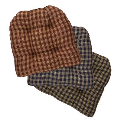 Park Designs Sturbridge Red Chair Pad