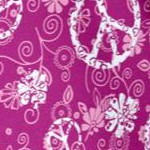 raspberry peace sign