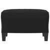 vidaXL Footstool Black 23.6 in.x19.7 in.x16.1 in. Faux Leather - 3 of 4
