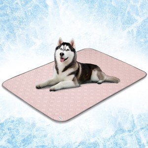 PetAmi Waterproof Cooling Blanket Mat for Dog Cat Pet, Anti Slip Indoor Cool Pad, Q-MAX Sofa Couch Bed Crate Cover - 1 of 4
