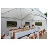Z-Shade ZS2010EVTS-6 20 by 10 Foot Instant White Pop Up Event Canopy Tent Emergency Shelter for Outdoor and Indoor Use, 200 Square Foot Capacity - 3 of 4