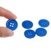 Unique Bargains Sewing Resin Round Flat 4-Hole Replacement Craft Buttons 20 Pcs - 4 of 4
