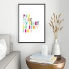 Hello Sayang You Make My Heart Go Boom Boom Metal Framed Art Print - Deny Designs - 2 of 4