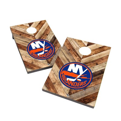 NHL New York Islanders 2'x3' Cornhole Bag Toss Game Set