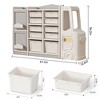 1 Kids Toys Storage Organizer, Grey - 2 of 4