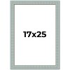 PosterPalooza | Refined Blue Picture Frame - UV Acrylic, Foam Board Backing, Hanging Hardware - 2 of 4