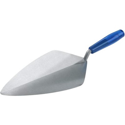 Bon Tool 72-626 Brick Trowel Forged 12-inch Wide London Plastic Handle