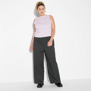 Women's Mid-Rise Chino Pants - Wild Fable™ - 1 of 3