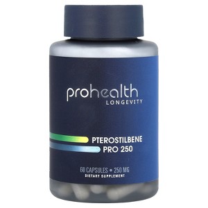 ProHealth Longevity Pterostilbene Pro 250, 250 mg, 60 Capsules - 1 of 3