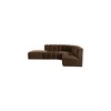 Meridian Furniture,Arc Velvet Modular Sofa - 3 of 4