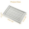 Unique Bargains Velvet 7 Slots Jewelry Trays Stackable Tray Box Showcase for Rings Earrings Studs 1 Pc - 4 of 4